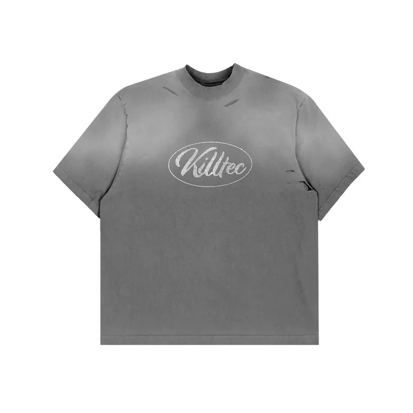 Grey Washed Rhinestone Tee Grey Washed Rhinestone Tee